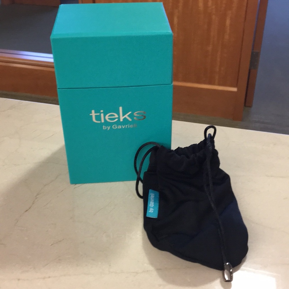Tieks box & Black carrying case